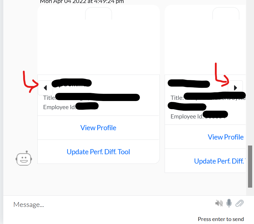 Carousal UI rendering in Web Channel different from Development 